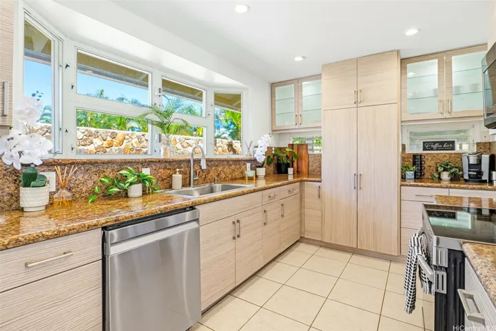 Kitchen designed for effortless island living