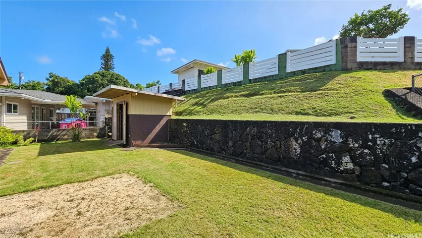 back yard