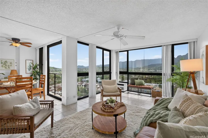 Open floorplan with panoramic views all around