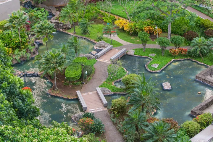 Private walking path