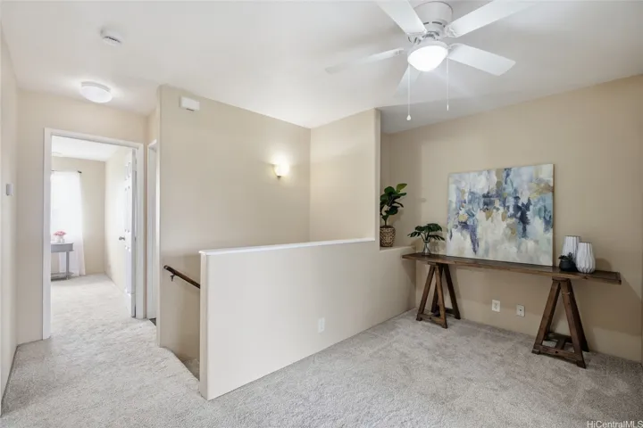 Second floor loft area