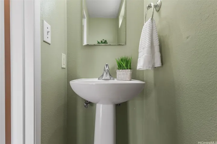 downstairs half bath