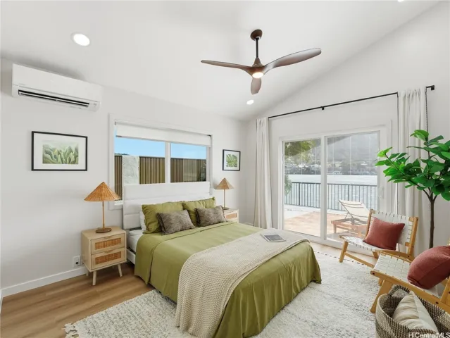 One of two master suites