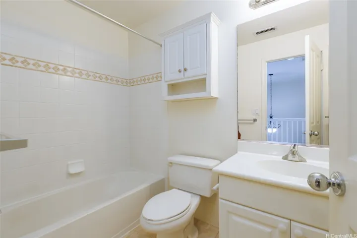 Hallway full bathroom.