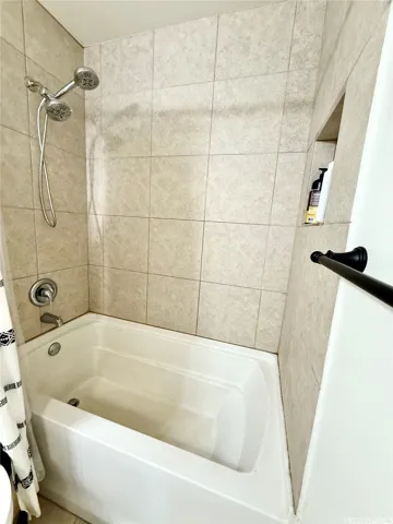 Bathroom with tub/shower combo