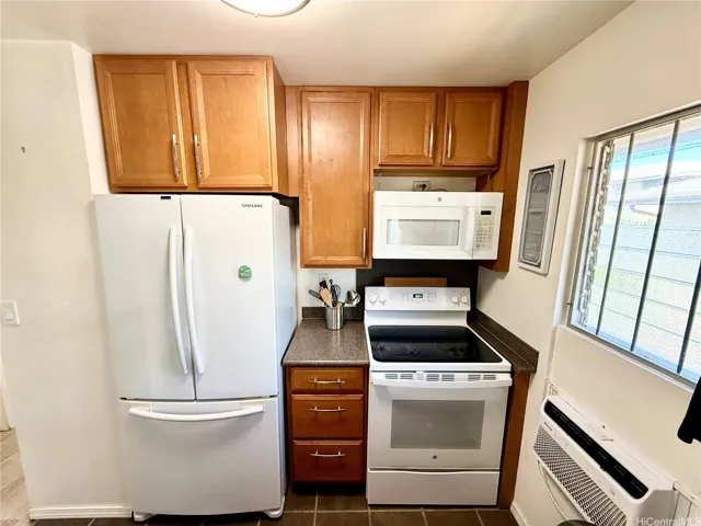 Open concept living dining with AC
