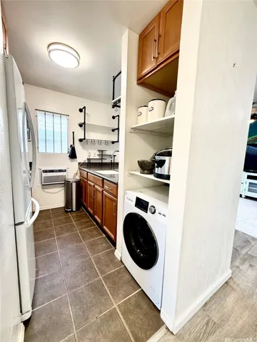 All in one washer/dryer unit