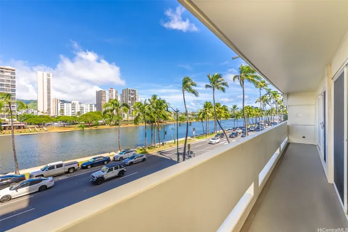 View from lanai near living area.