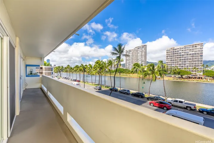 View from lanai near dining area.