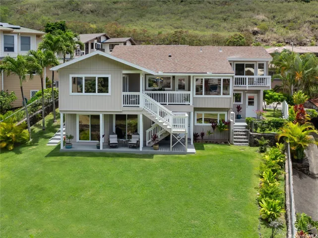 The home to yard access is very easy, with room for a pool or other fun ideas!