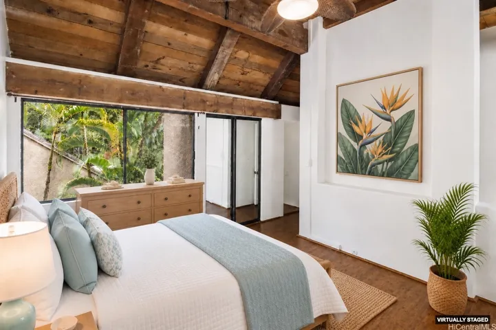 All bedrooms have beautiful greenery views