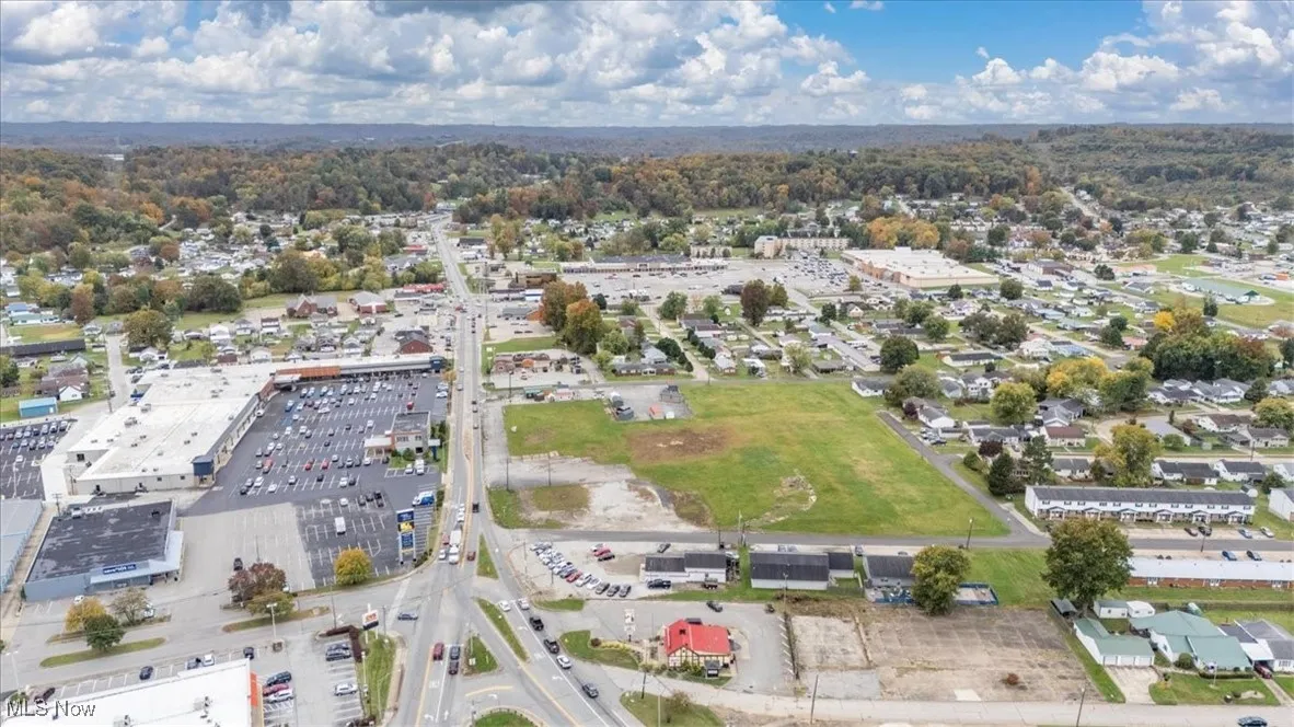 Aerial overview of property's location