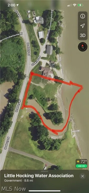 Approximate property lines