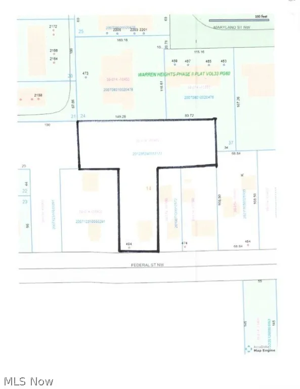 494 Federal Street, Warren, Ohio 44483,MLS Now Listing ID