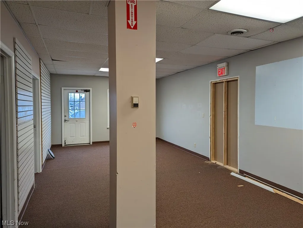 This is heading back to the front of the space into the front room.  Let make an appt. to see how the space works for you.