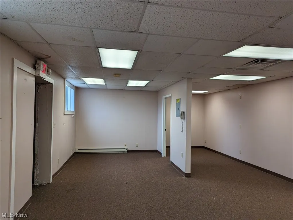 Rear room does have a dividing wall as shown.