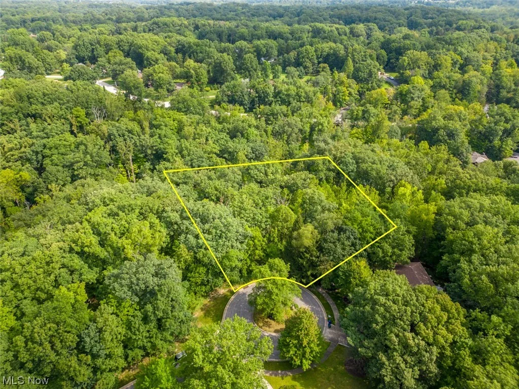 Welcome to 10585 Whitewood Road in Brecksville, OH 44141. 2.01 acre lot. Aerial view