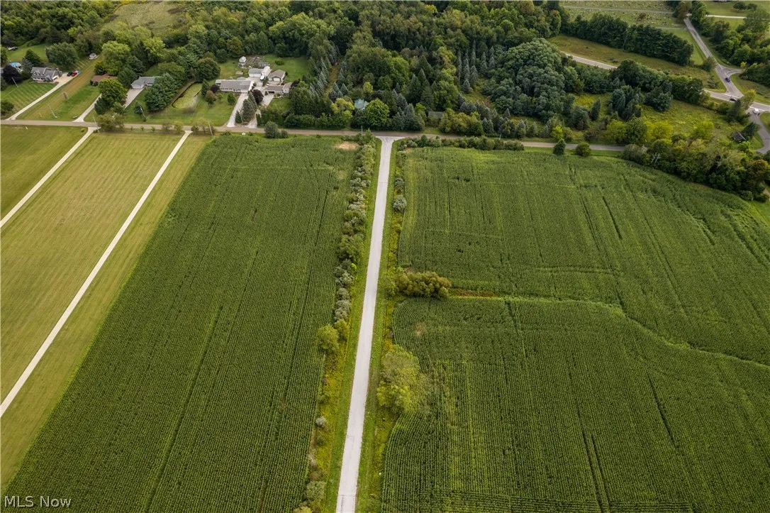 Aerial view of development