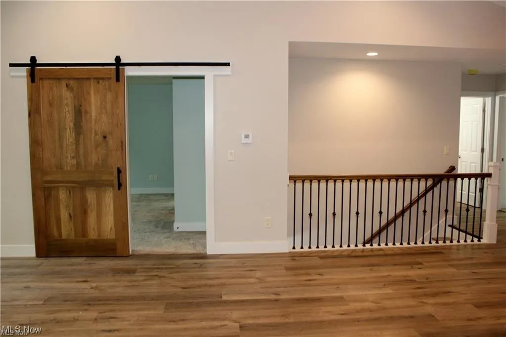Great Room Open Staircase & Barn Door are Optional