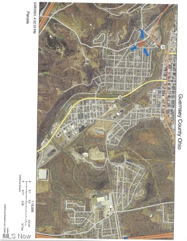 Map location