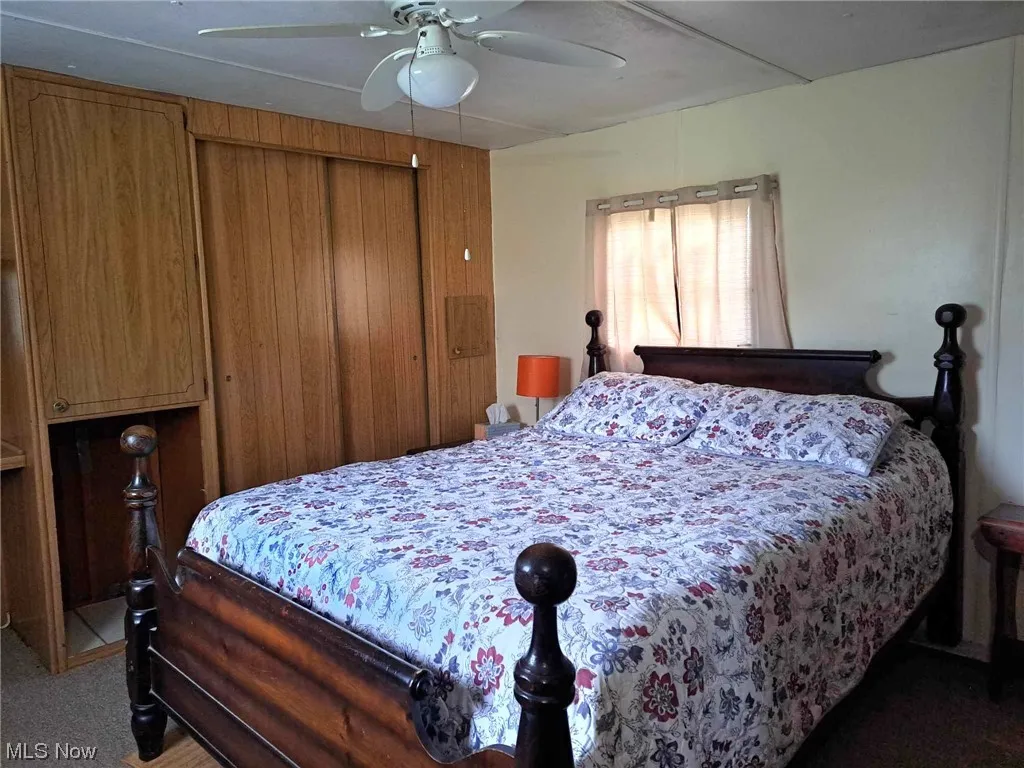 Bedroom with 2 Closets