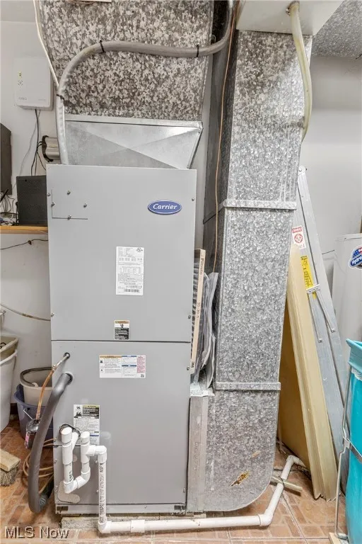 Utility room featuring heating utilities