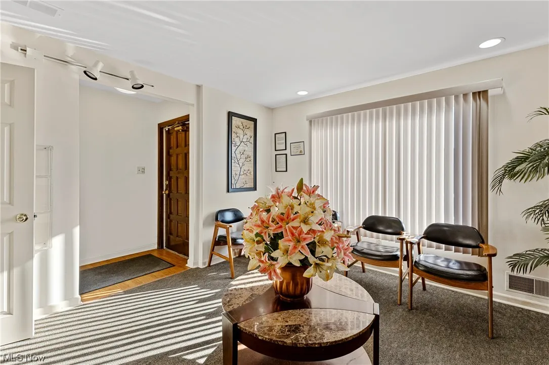 View of reception ara