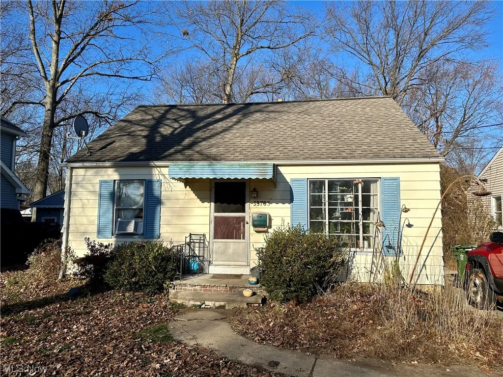 View of bungalow