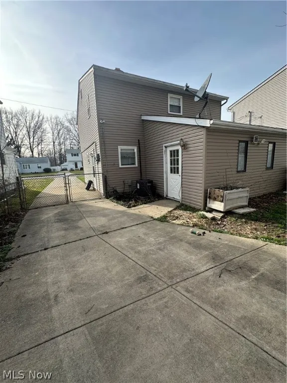View of rear view of house