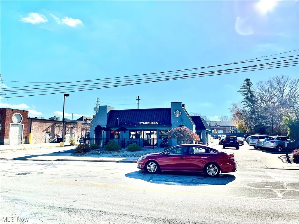 Next door to Starbucks