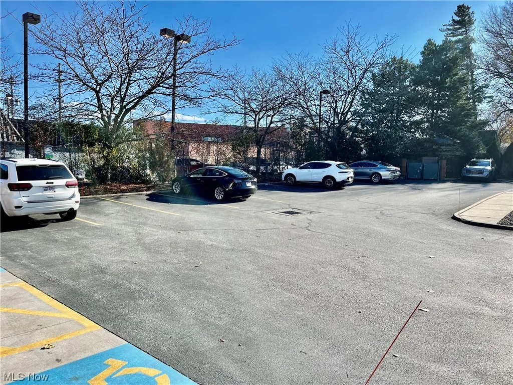 View of car parking