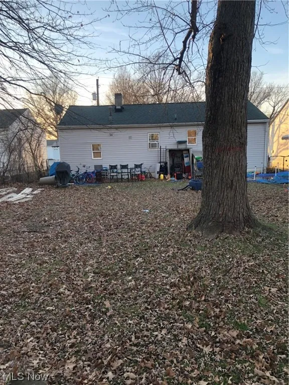 View of rear view of house