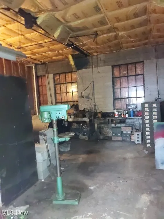 View of basement