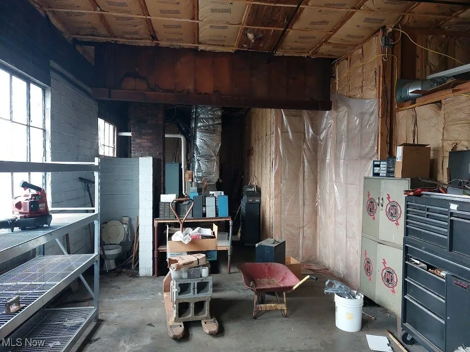 View of basement