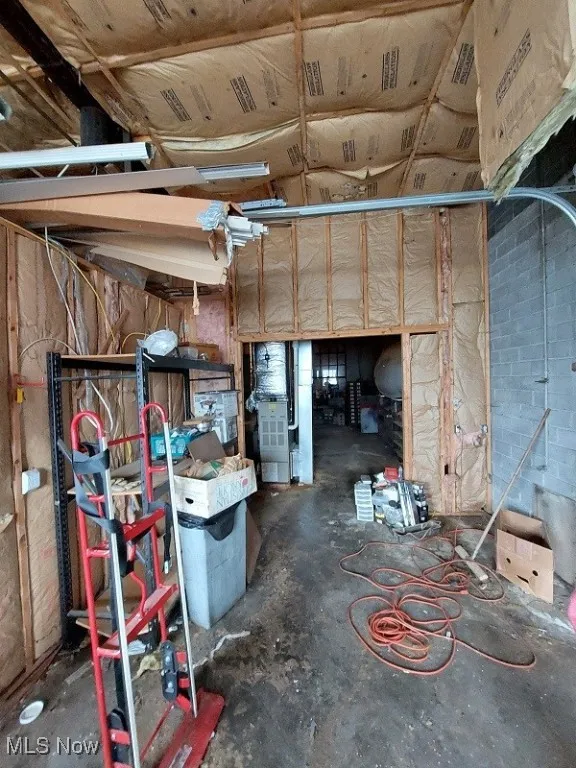 View of storage room