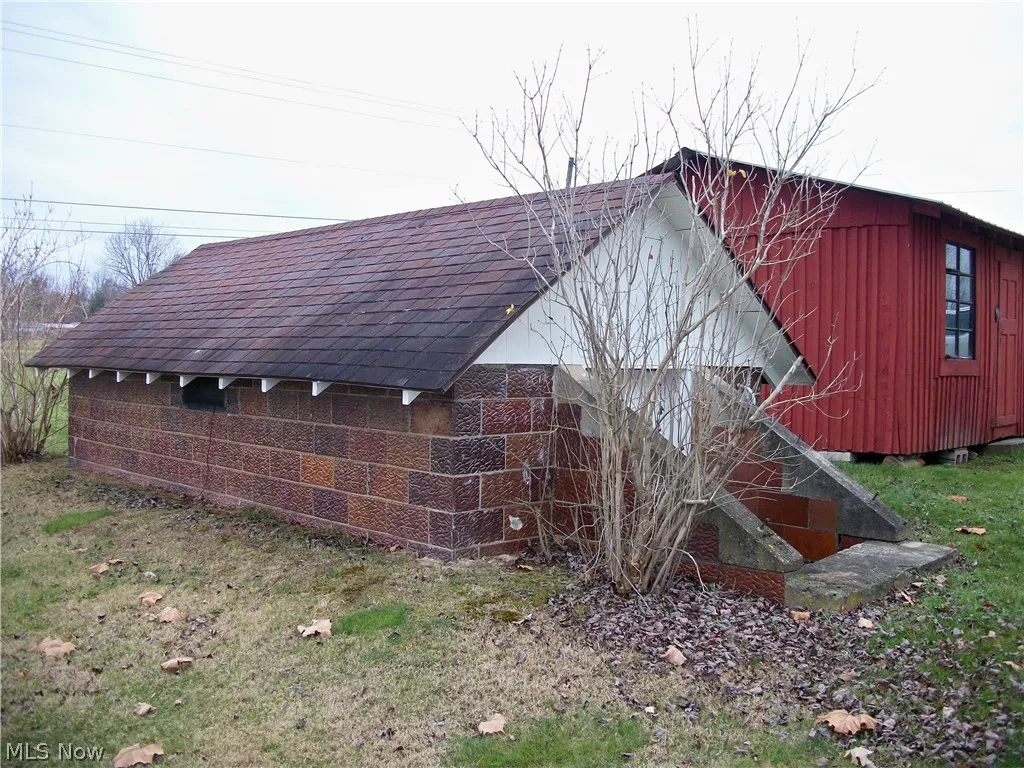 View of outdoor structure