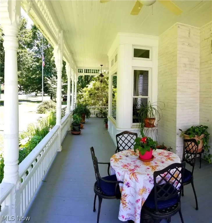 View of patio / terrace featuring a porch