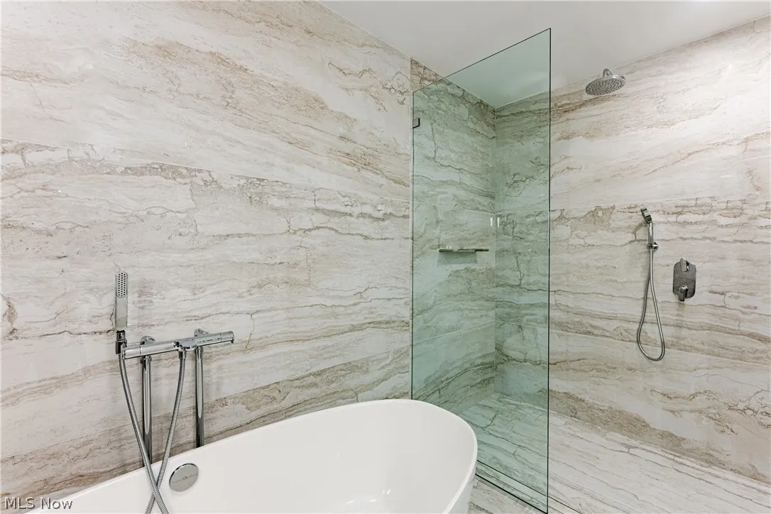 Bathroom with a bath to relax in