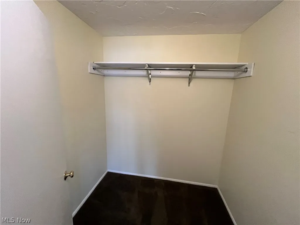 One of three master closets