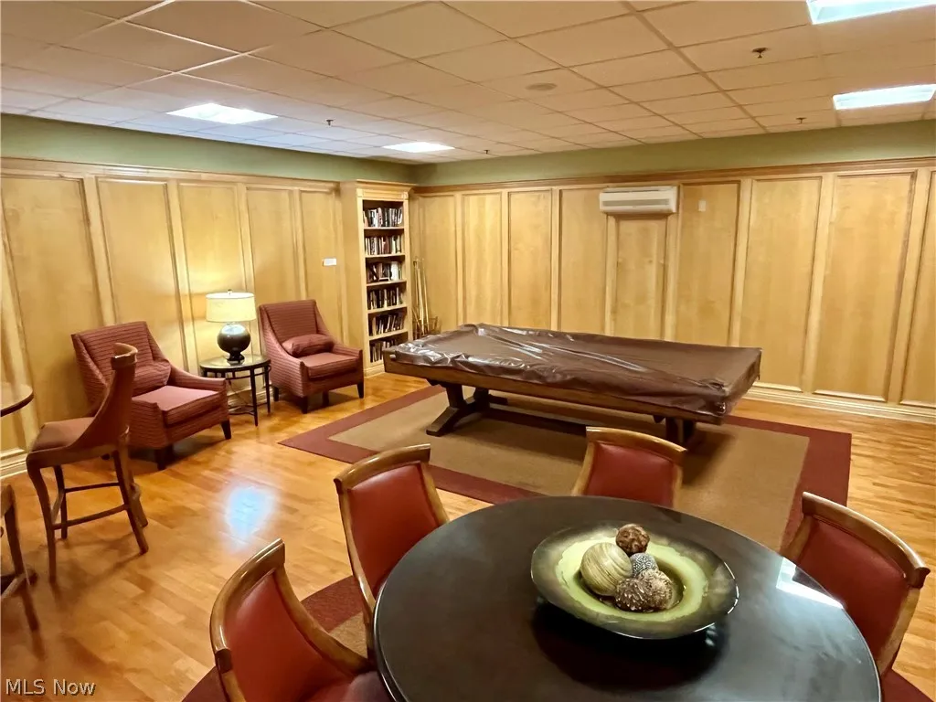 Fantastic game room complete with a pool table
