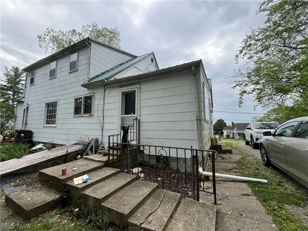 View of back of property