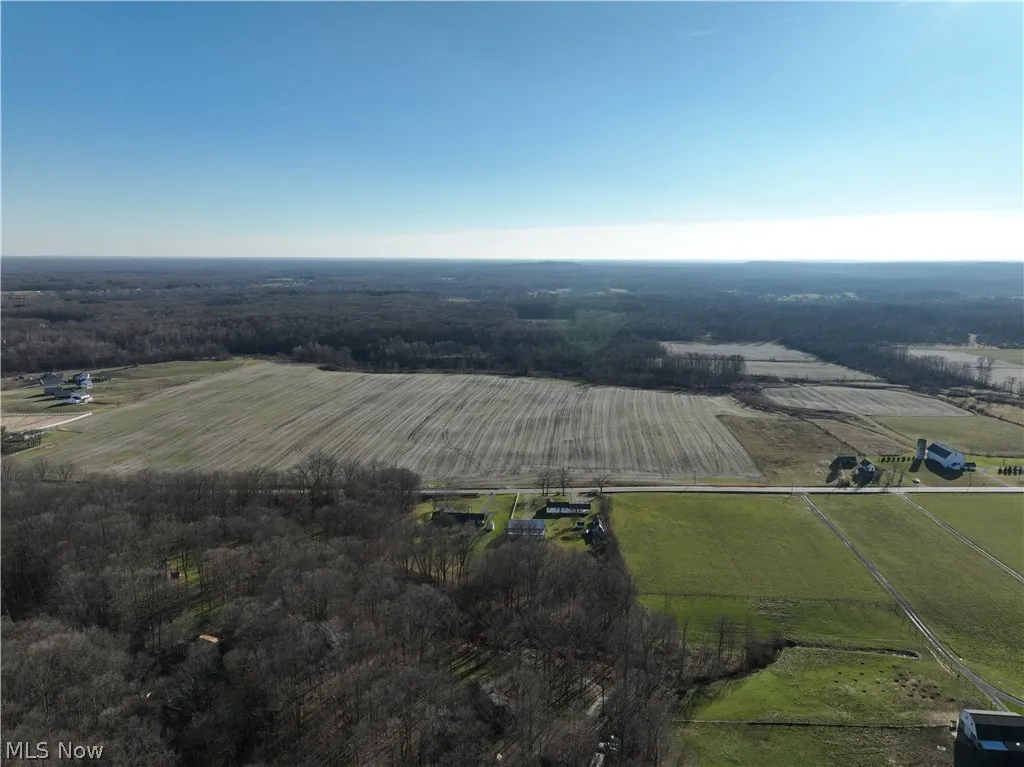 Bird's eye view with a rural view