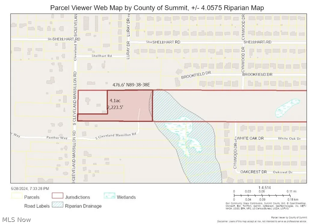V/L 3837E S Cleveland Massillon Road, Norton, Ohio,MLS Now Listing ID