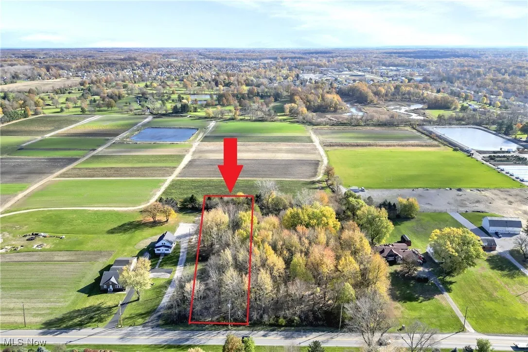 Birds eye view of property - Property lines are approximate