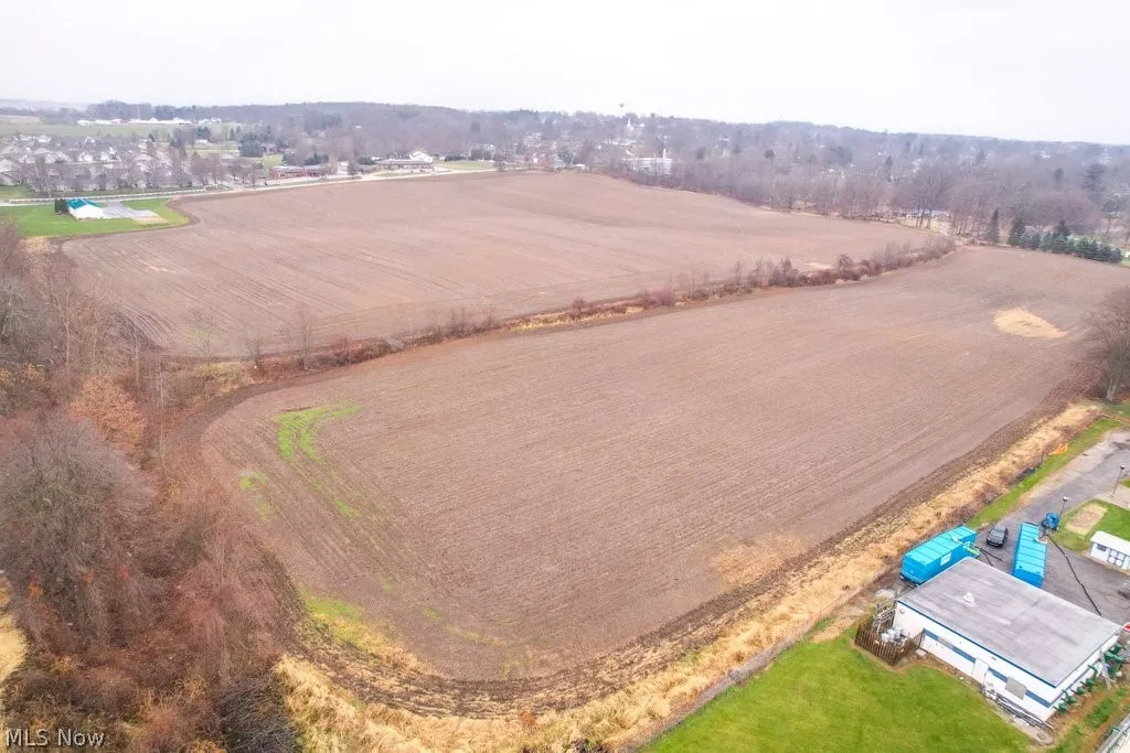 Bird's eye view with a rural view
