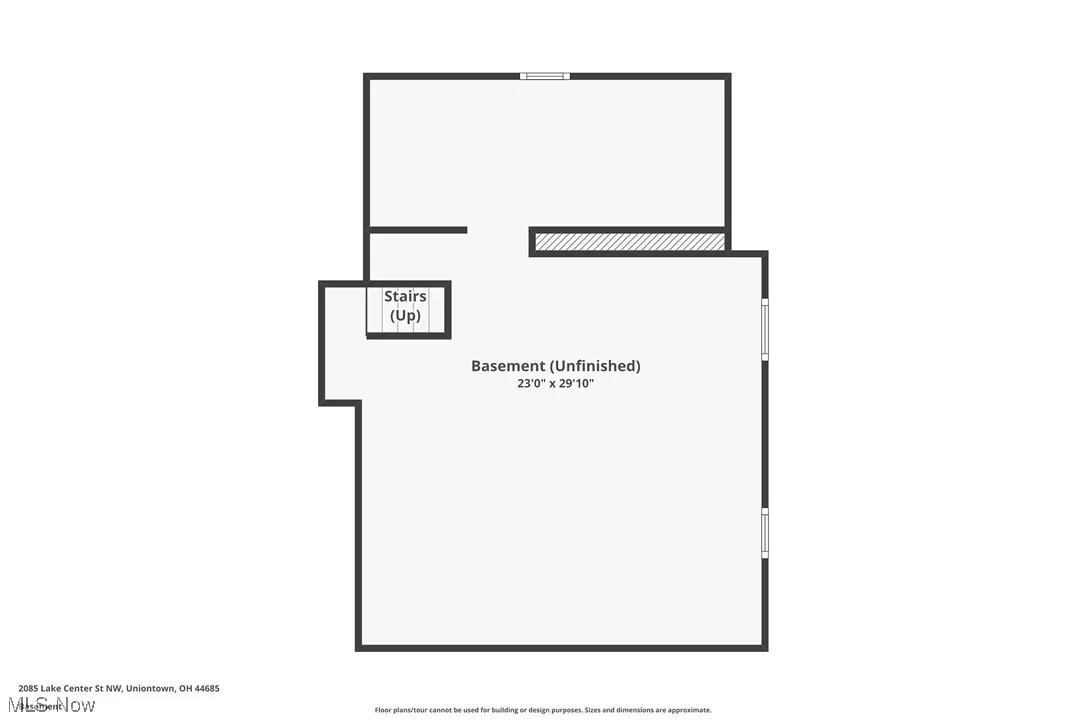 Basement floor plan