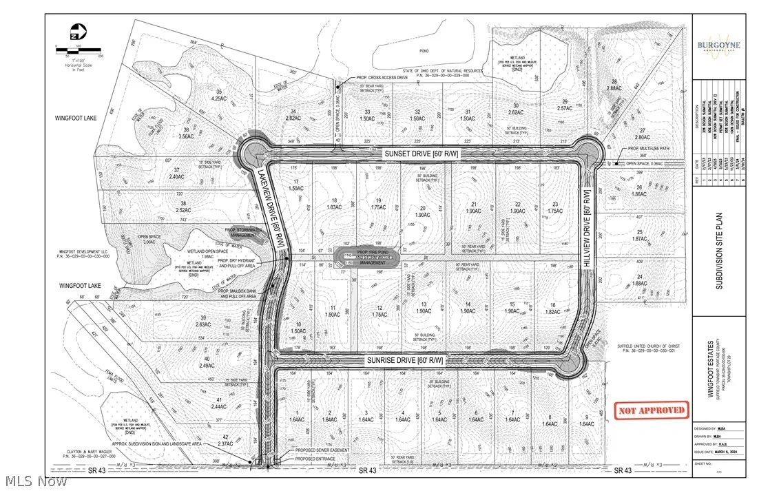 S/L 1 Sunrise Drive, Mogadore, Ohio,MLS Now Listing ID
