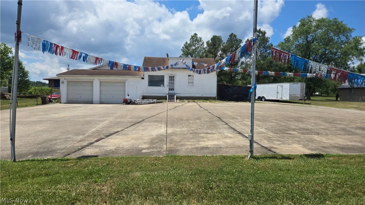 Street View over 4000 sq ft of paved parking