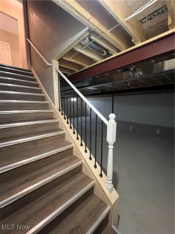 View of stairway