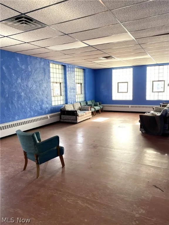 Front blue room.